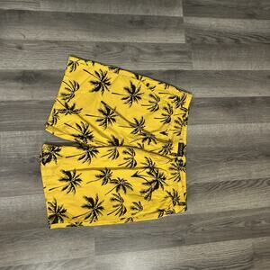 Men’s Medium 32 Cactus Man Yellow Swim trunks